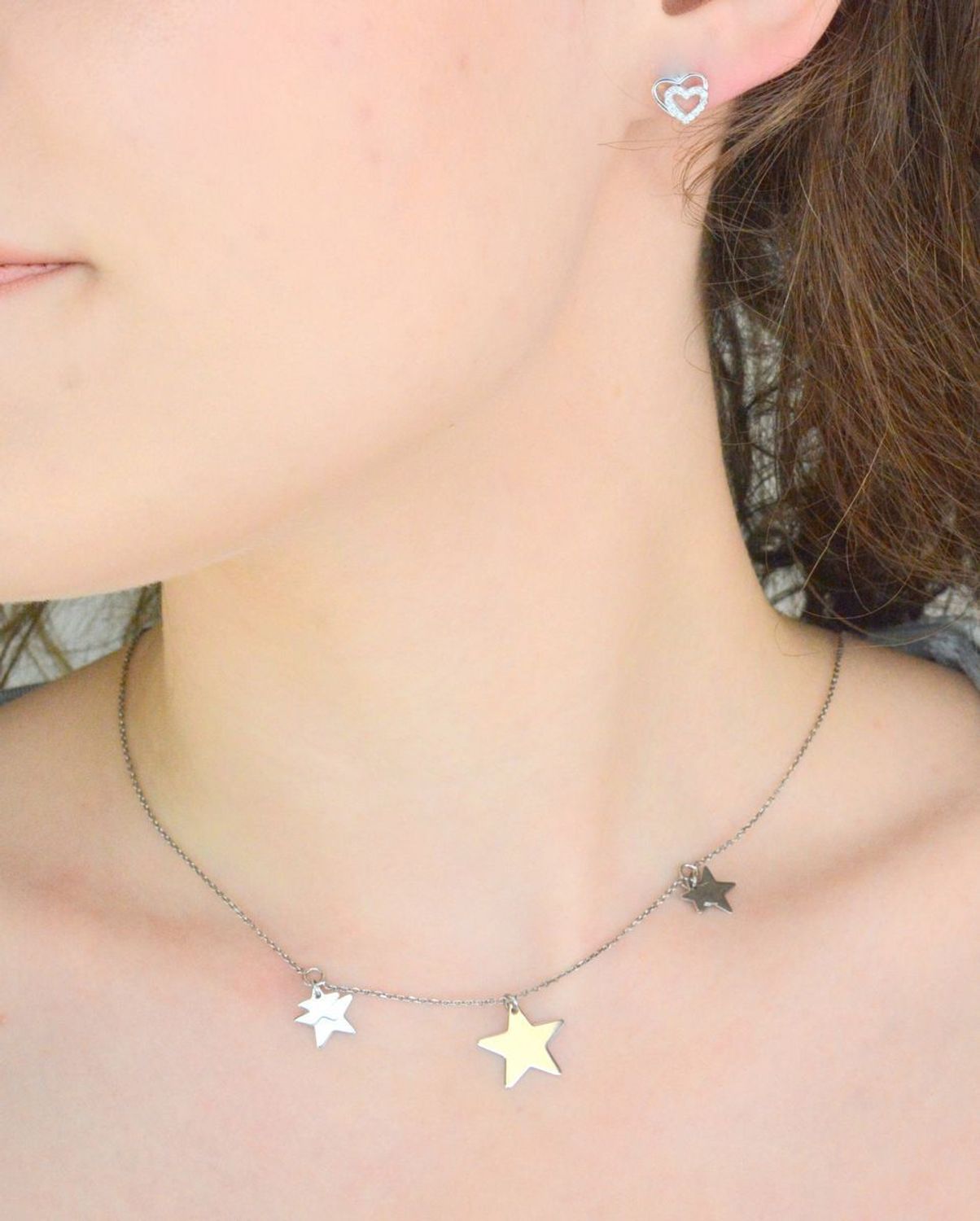 Naszyjnik srebrny damski celebrytka gwiazdki srebro rodowane C RM 20416 075 ✓Srebrne Naszyjniki Damskie w Sklepie z Biżuterią zegarki-diament.pl✓Piękne i Eleganckie Naszyjniki dla Kobiet✓Prawdziw1.jpg